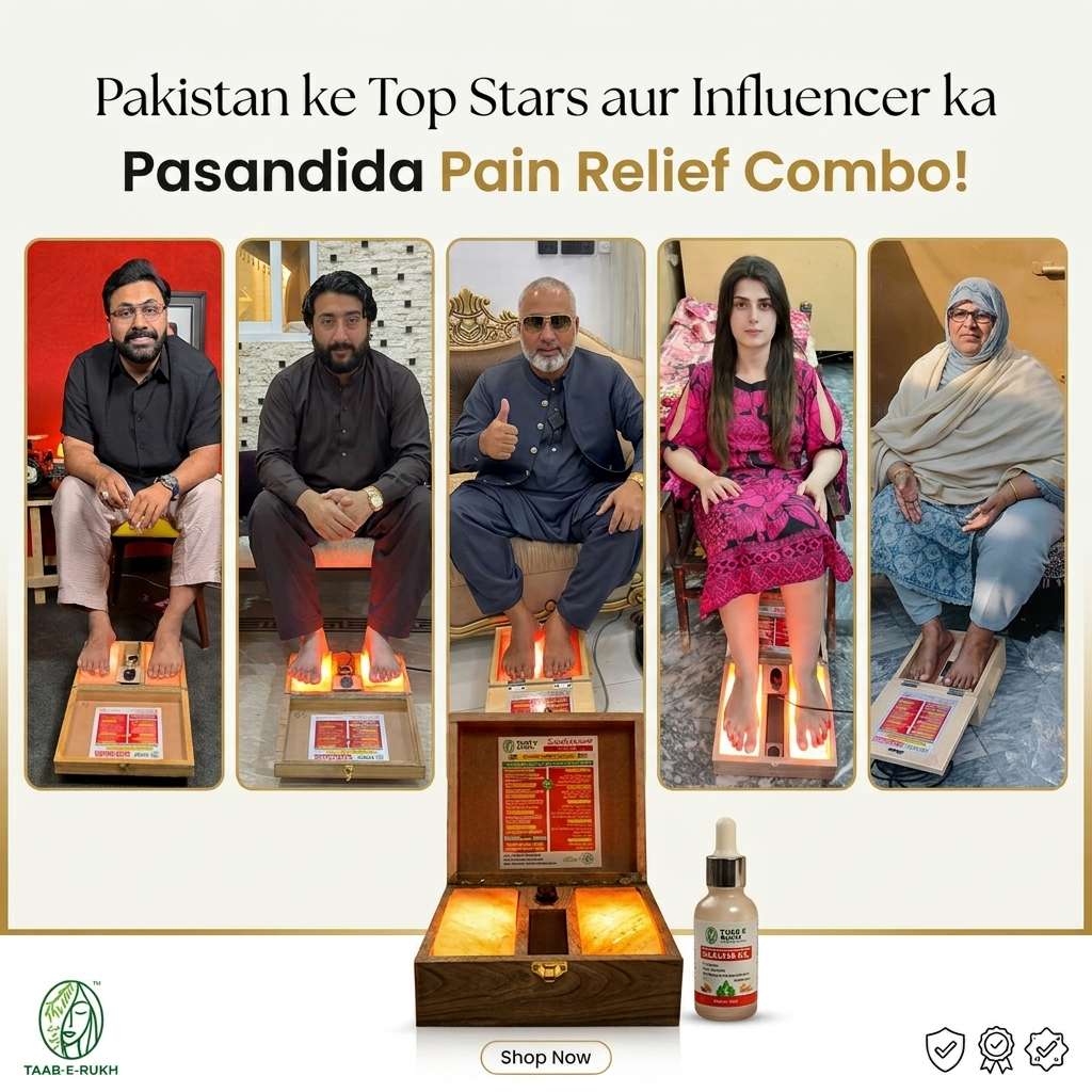 Pain Relief Foot Warmer & Serum